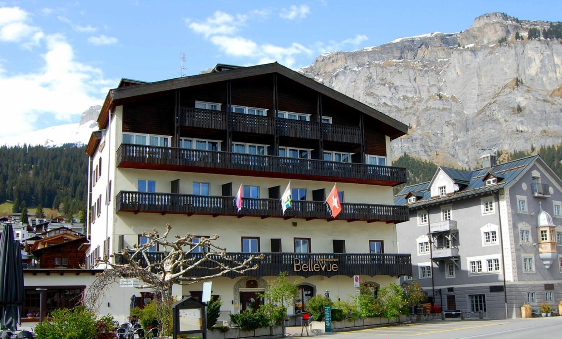 Hotel-Restaurant Bellevue Flims Dış mekan fotoğraf